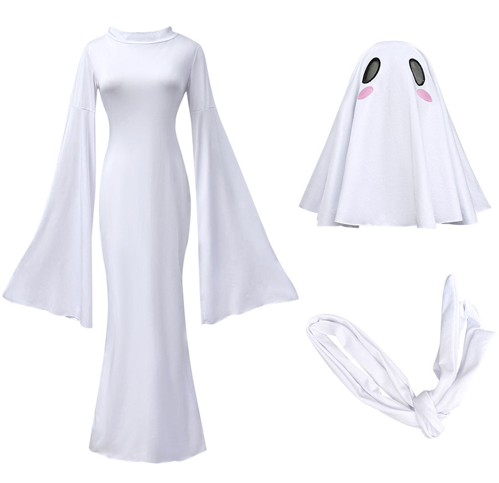 White Ghost Halloween Costume Set