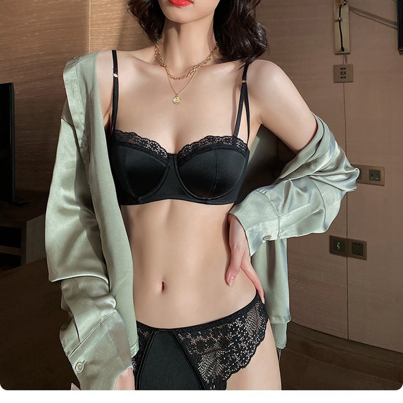 French Sexy Smooth Bra Set – Bestselling Ultra-Thin Lace-Trimmed Lingerie