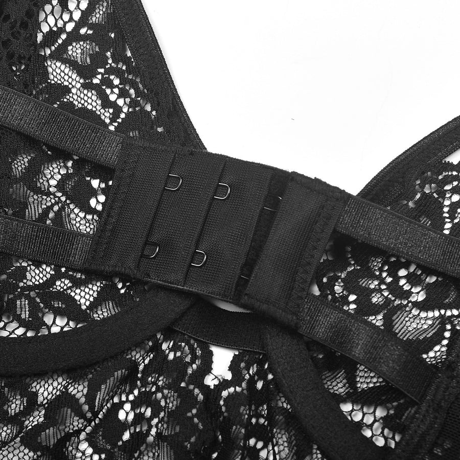 New Red Lace & Mesh Cami Nightdress