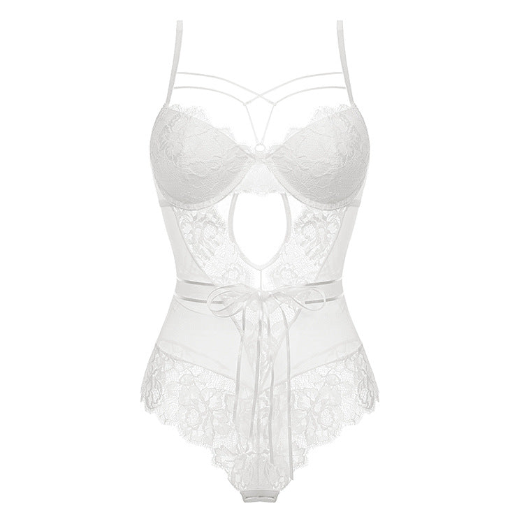 French Alluring Lace Bodysuit