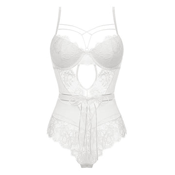 French Alluring Lace Bodysuit