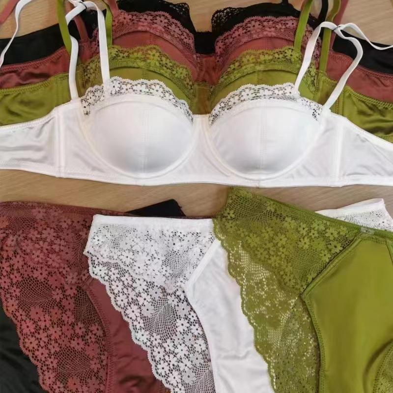 French Sexy Smooth Bra Set – Bestselling Ultra-Thin Lace-Trimmed Lingerie