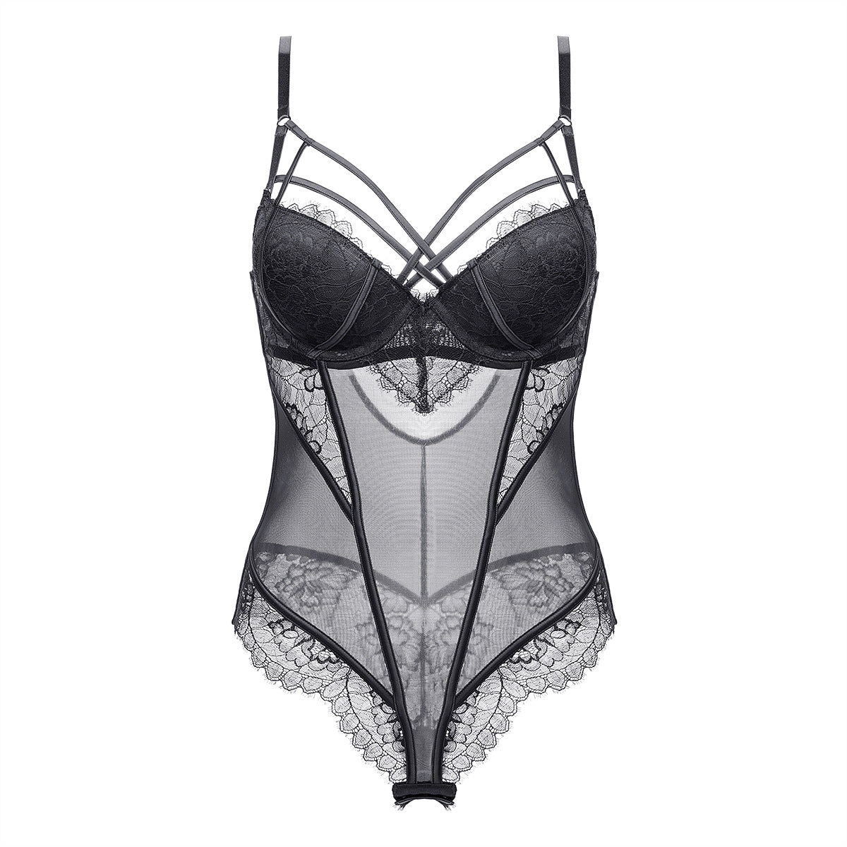 Elegant French Lace Bodysuit