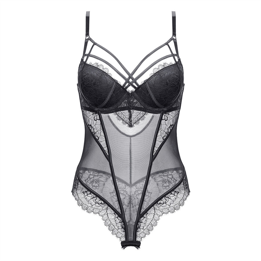 Elegant French Lace Bodysuit