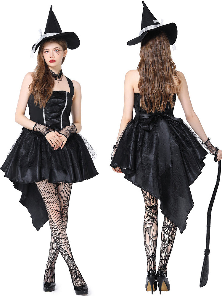 Spiderweb Witch Halloween Costume Set
