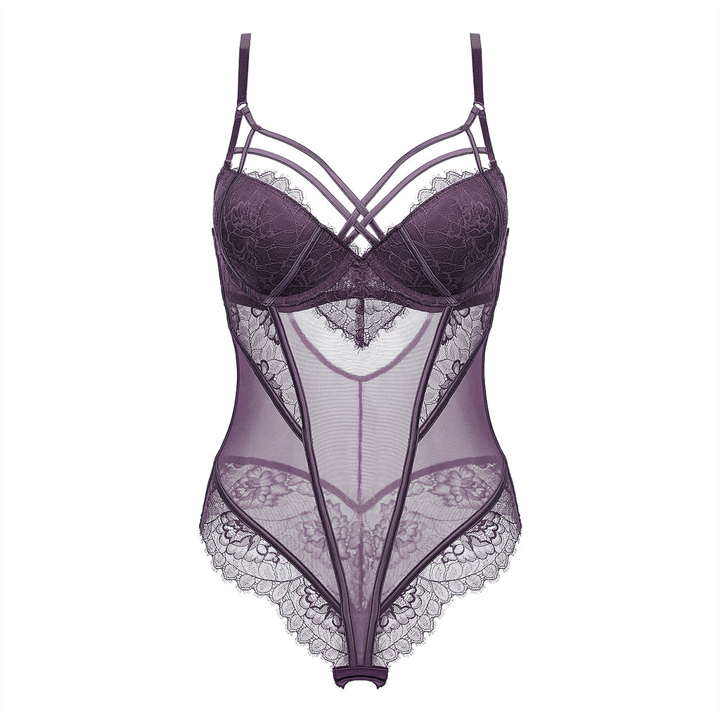 Elegant French Lace Bodysuit