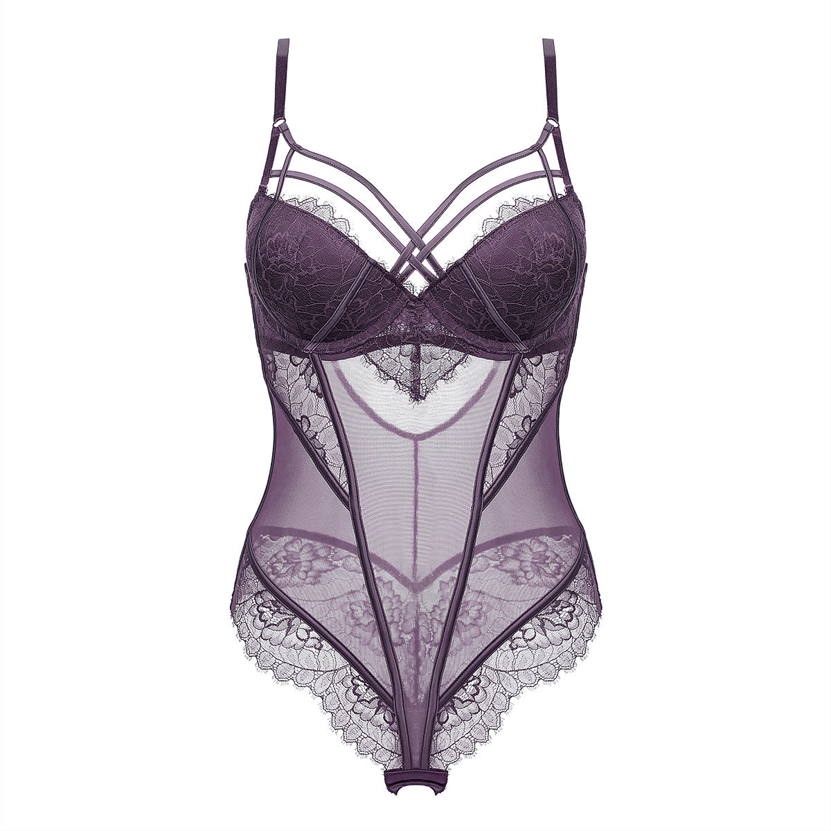 Elegant French Lace Bodysuit