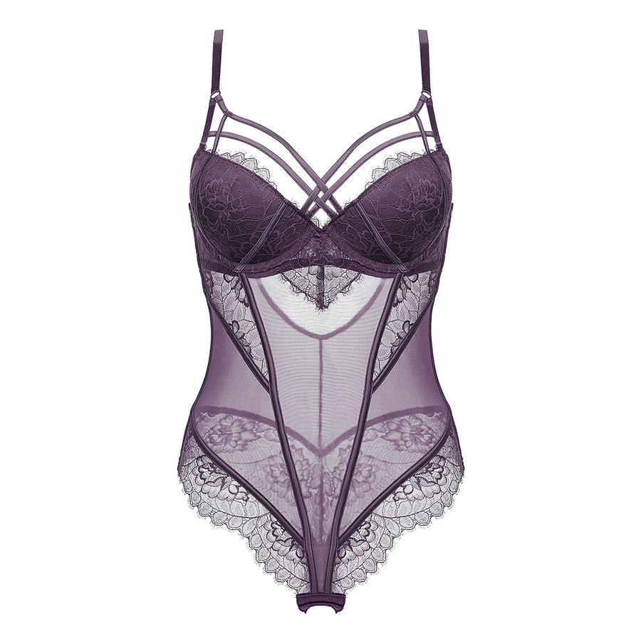 Elegant French Lace Bodysuit