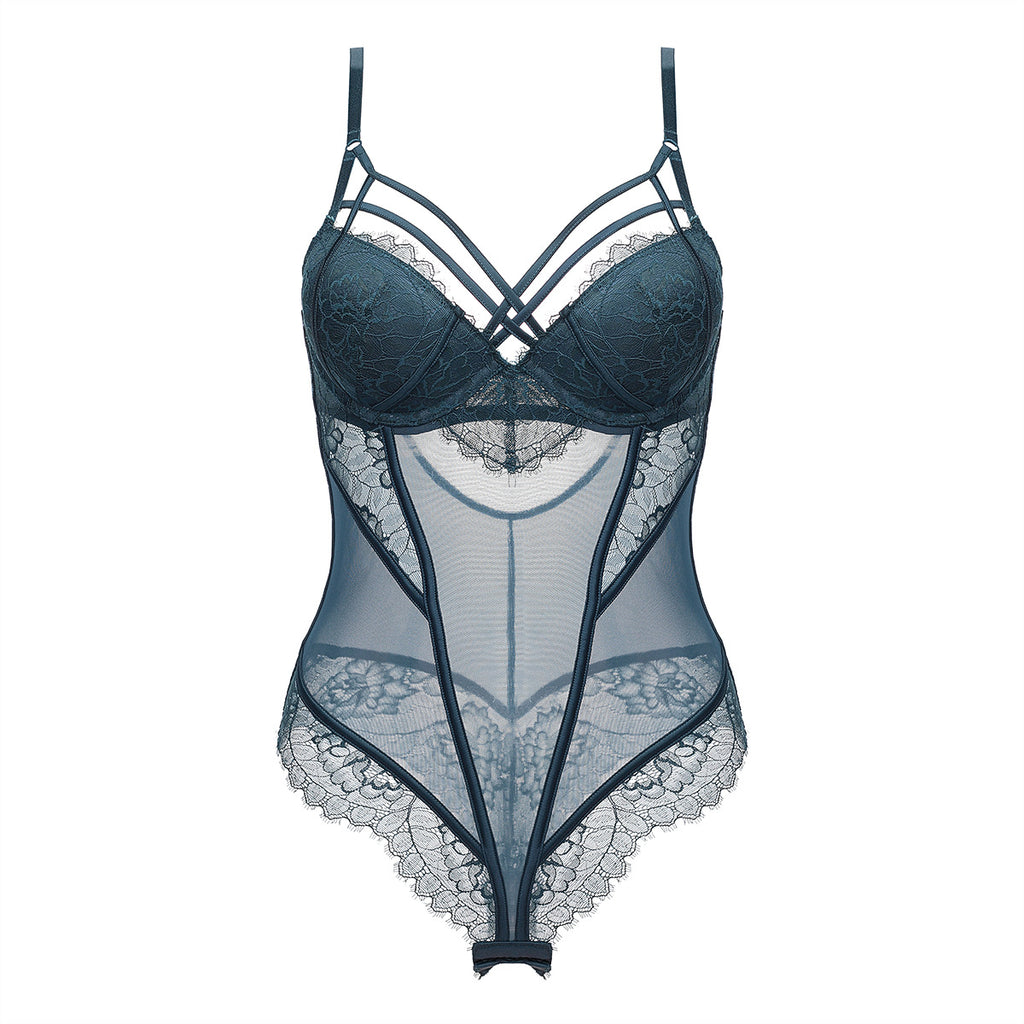 Elegant French Lace Bodysuit