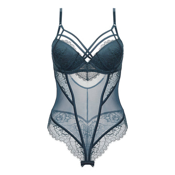 Elegant French Lace Bodysuit