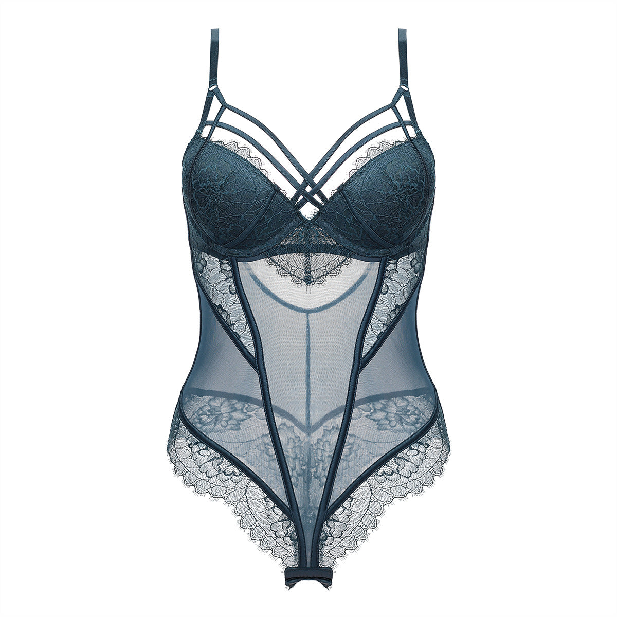 Elegant French Lace Bodysuit