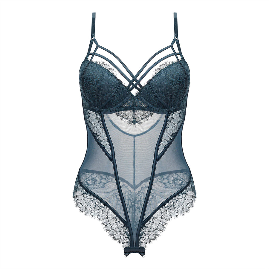 Elegant French Lace Bodysuit