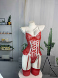 Lace Corset Lingerie Set